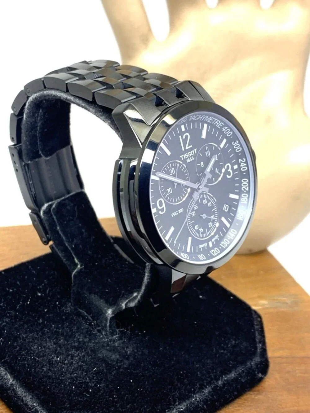 Tissot Men's Watch PRC200 Swiss Quartz Black Dial Stainless Steel T1144173305700